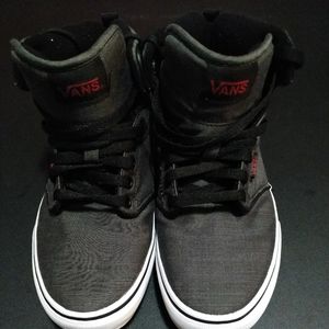 Vans Shoes Size 8 Black and Grey